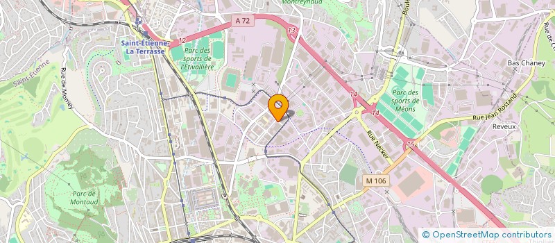 localisation de l'entreprise PRECISION STEPHANOISE à SAINT-ETIENNE
