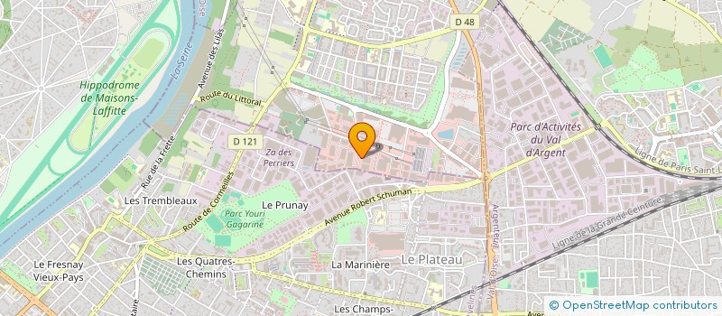 localisation de l'entreprise PRECLOS PARTICIPATIONS à ORVAULT