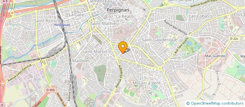 localisation de l'entreprise PRECODYS  PERPIGNAN