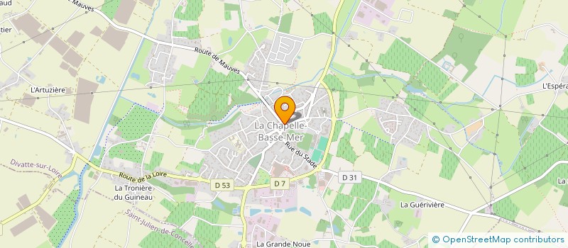 localisation de l'entreprise PRECOFI INVEST à DIVATTE-SUR-LOIRE