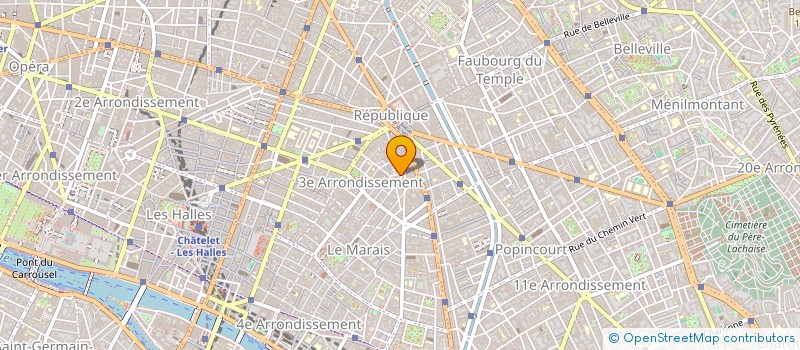 localisation de l'entreprise PRECOGN  PARIS