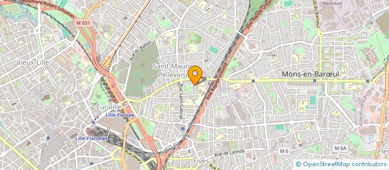 localisation de l'entreprise PRECONIZ DIGITAL  LILLE