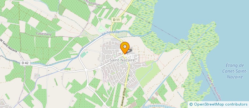 localisation de l'entreprise PRECOSUD II à SAINT-NAZAIRE