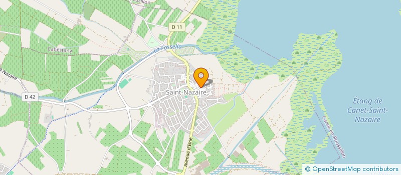 localisation de l'entreprise PRECOSUD SARL à SAINT-NAZAIRE