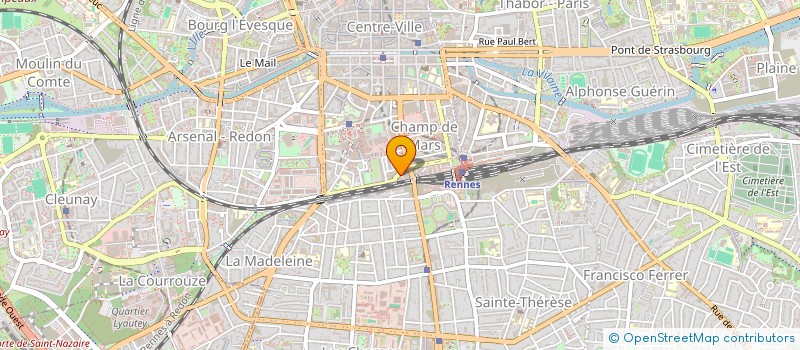 localisation de l'entreprise PRECY  RENNES