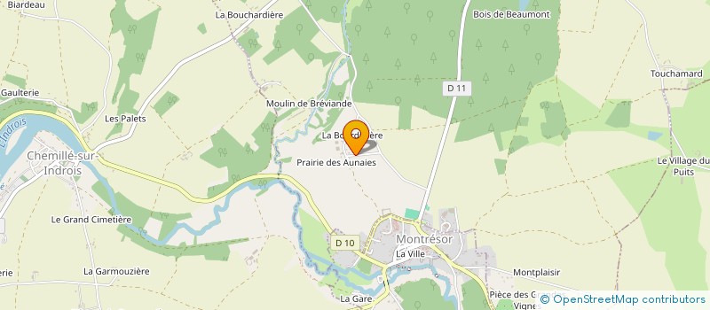 localisation de l'entreprise PREDAL LIONEL  BEAUMONT-VILLAGE