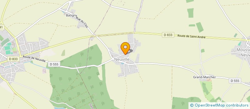 localisation de l'entreprise PREDATOR  LA FORET-DU-PARC