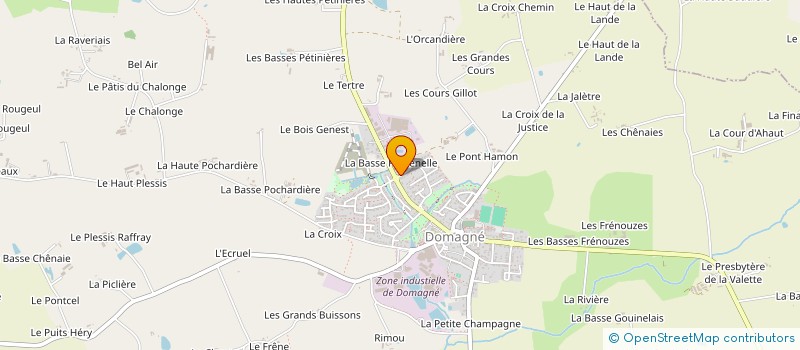 localisation de l'entreprise PREDELOIE  DOMAGNE