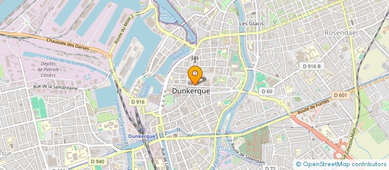 localisation de l'entreprise PREDEV à DUNKERQUE