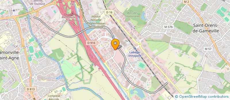 localisation de l'entreprise PREDEXIA  LABEGE