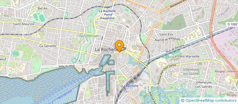localisation de l'entreprise PREDICOM à LA ROCHELLE