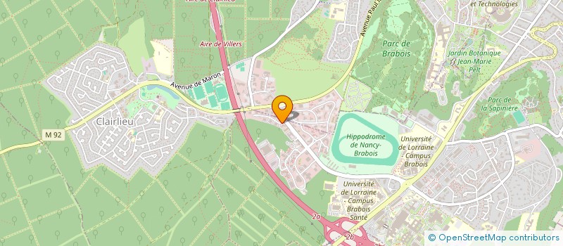 localisation de l'entreprise PREDICT à VANDŒUVRE-LES-NANCY