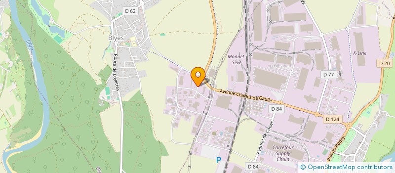 localisation de l'entreprise PREDICTA HUB  BLYES