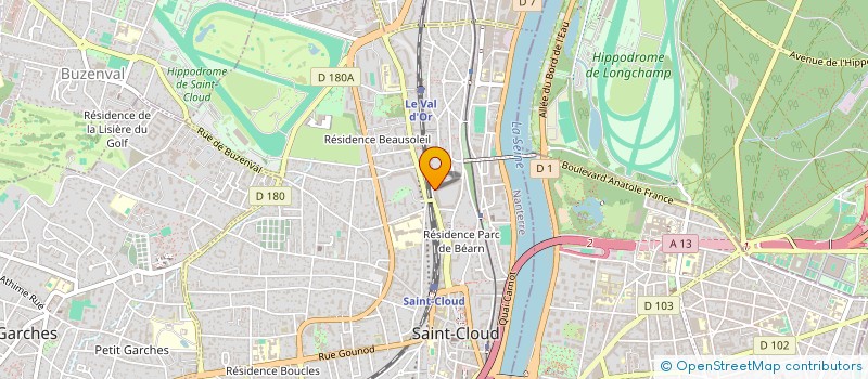 localisation de l'entreprise PREDICTIVE TECH LAB à SAINT-CLOUD