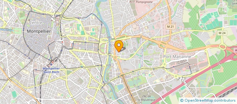 localisation de l'entreprise PREDICYBER à MONTPELLIER