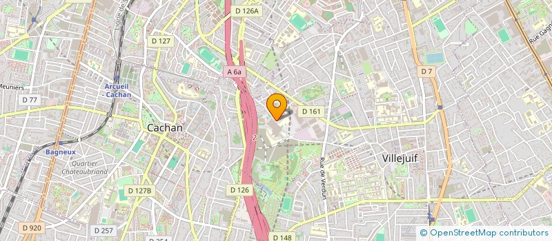 localisation de l'entreprise PREDILIFE à VILLEJUIF