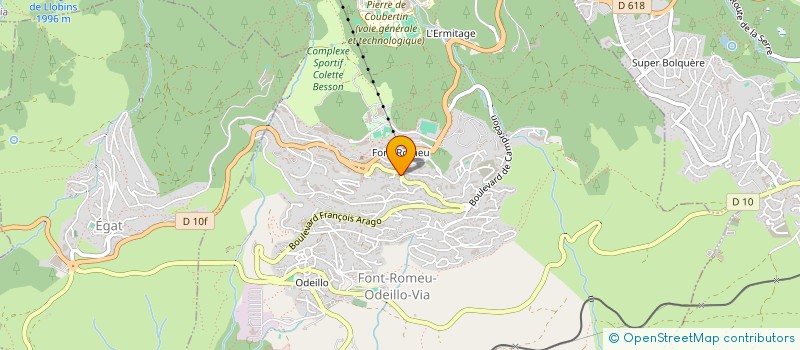 localisation de l'entreprise PREDIOS FRANCE  FONT-ROMEU-ODEILLO-VIA