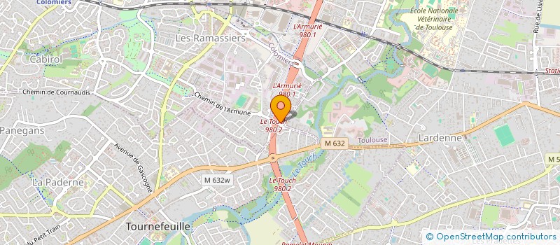 localisation de l'entreprise PREDITOX à COLOMIERS
