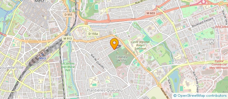 localisation de l'entreprise PREDZ SAS à METZ