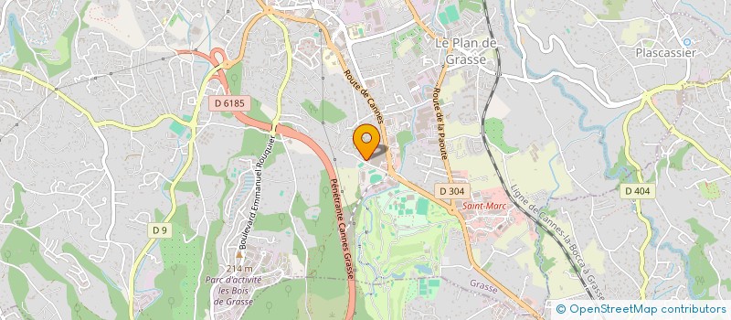 localisation de l'entreprise PREEMINENCE ASSURANCES  GRASSE