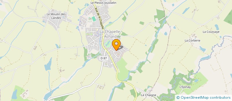 localisation de l'entreprise PREF'COACHING  LES ACHARDS