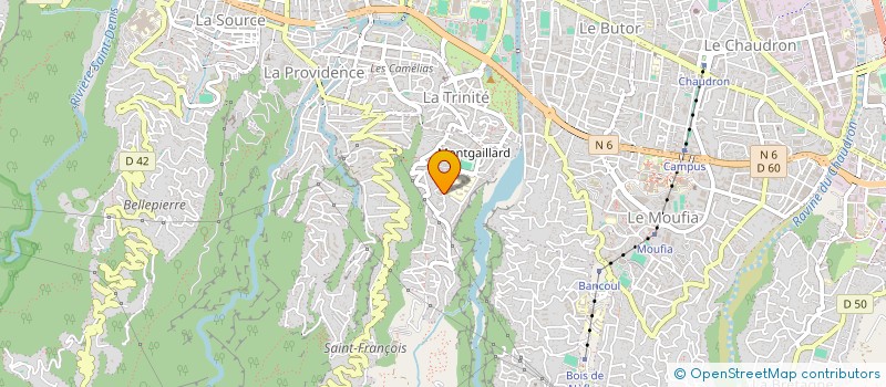 localisation de l'entreprise PREFA DE BOURBON à SAINT-DENIS