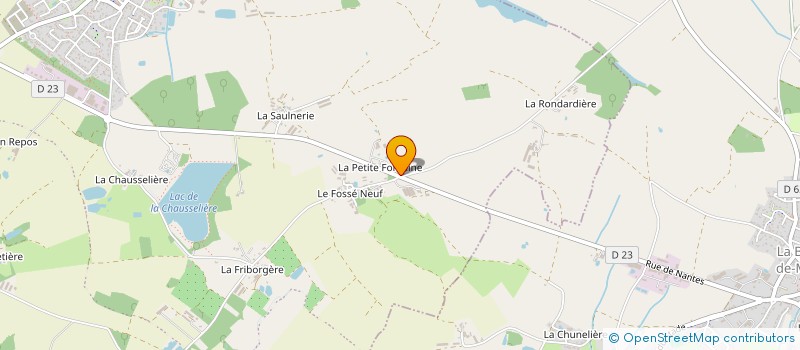 localisation de l'entreprise PREFA-HOLDING à MONTAIGU-VENDEE