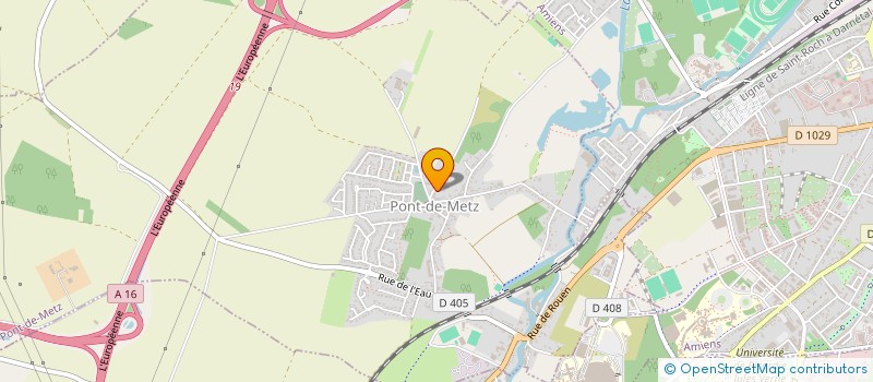 localisation de l'entreprise PREFA MODULE  PONT-DE-METZ