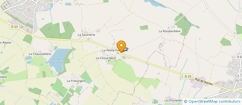 localisation de l'entreprise PREFA-TECHNICOFF à MONTAIGU-VENDEE