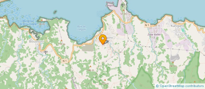 localisation de l'entreprise PREFABETON MAYOTTE à KOUNGOU