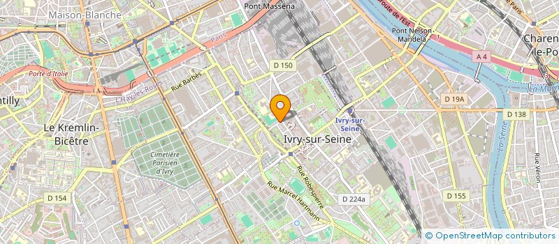 localisation de l'entreprise PREFACE à IVRY-SUR-SEINE