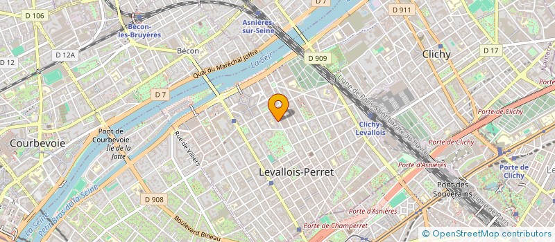 localisation de l'entreprise PREFACE PRODUCTIONS à LEVALLOIS PERRET
