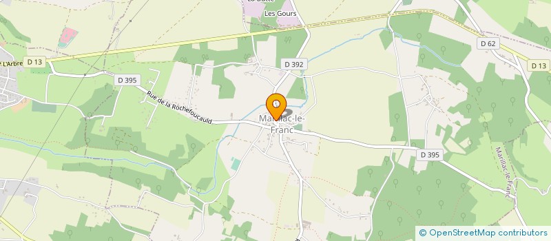localisation de l'entreprise PREFATEC FRANCE à LA ROCHEFOUCAULD-EN-ANGOUMOIS