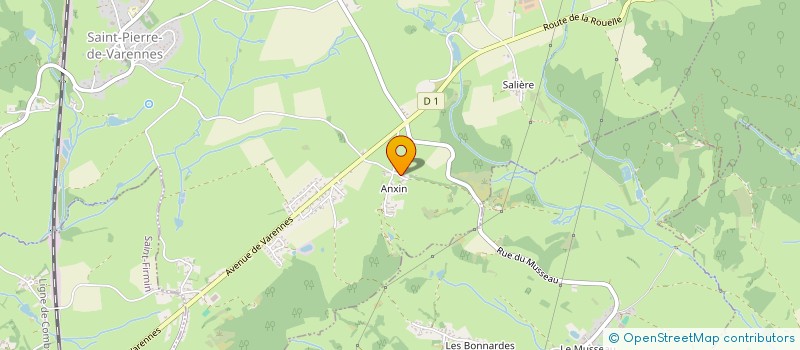 localisation de l'entreprise PREFAUT MORGAN  SAINT-PIERRE-DE-VARENNES