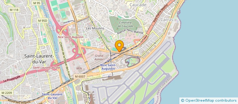 localisation de l'entreprise PREFECTURE DE DEPARTEMENT ALPES-MARITIMES à NICE