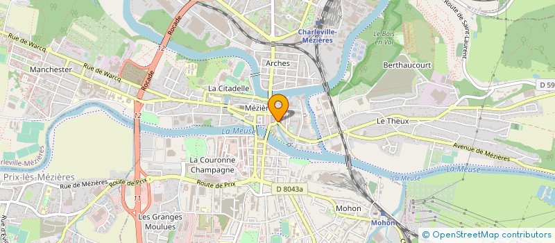 localisation de l'entreprise PREFECTURE DE DEPARTEMENT ARDENNES à CHARLEVILLE-MEZIERES