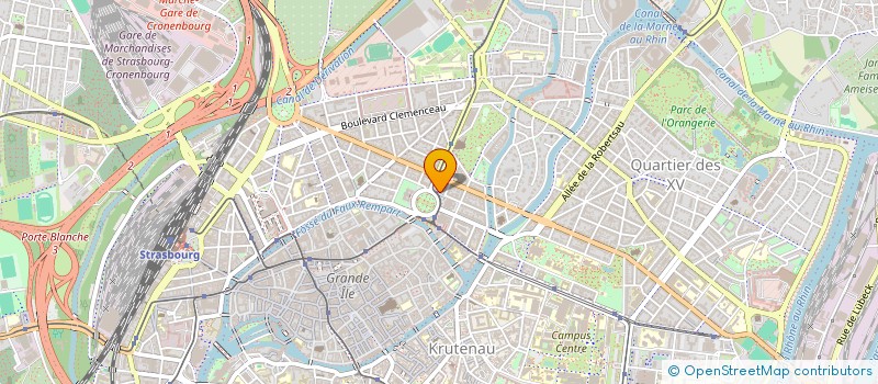 localisation de l'entreprise PREFECTURE DE DEPARTEMENT BAS-RHIN à STRASBOURG