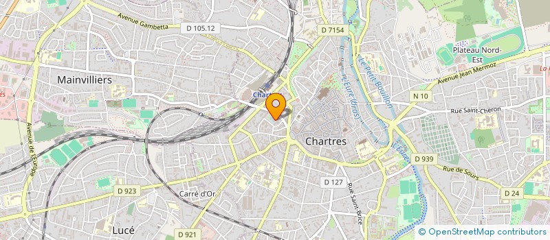 localisation de l'entreprise PREFECTURE DE DEPARTEMENT EURE-ET-LOIR à CHARTRES