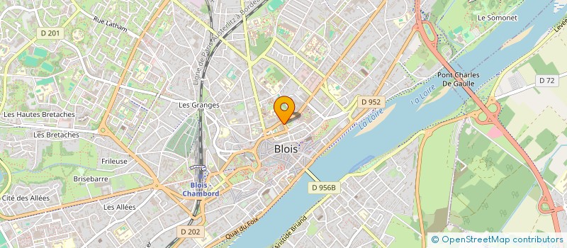 localisation de l'entreprise PREFECTURE DE DEPARTEMENT LOIR-ET-CHER  BLOIS