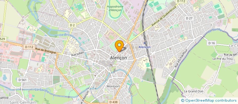 localisation de l'entreprise PREFECTURE DE DEPARTEMENT ORNE à ALENCON
