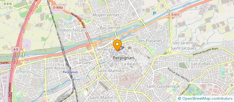 localisation de l'entreprise PREFECTURE DE DEPARTEMENT PYRENEES-ORIENTALES  PERPIGNAN