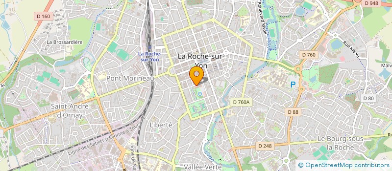 localisation de l'entreprise PREFECTURE DE DEPARTEMENT VENDEE à LA ROCHE-SUR-YON