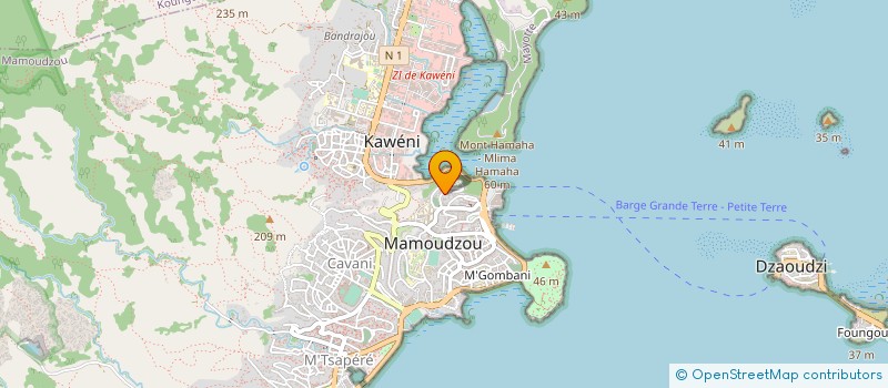 localisation de l'entreprise PREFECTURE DE MAYOTTE à MAMOUDZOU