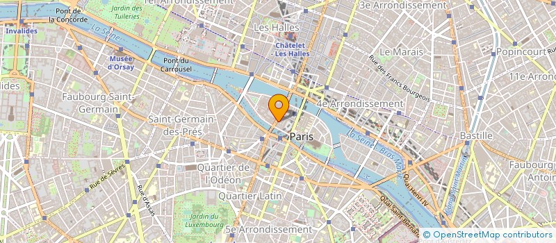 localisation de l'entreprise PREFECTURE DE POLICE DE PARIS à PARIS