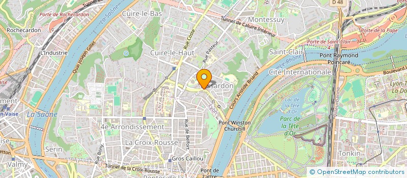 localisation de l'entreprise PREFECTURE INVESTISSEMENTS à CALUIRE ET CUIRE