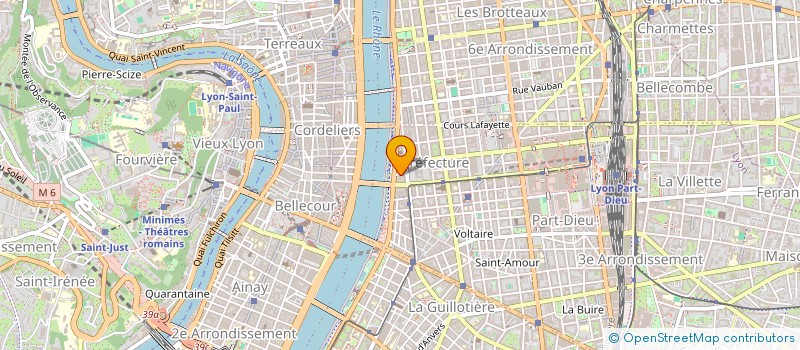 localisation de l'entreprise PREFECTURE WELLNESS à LYON