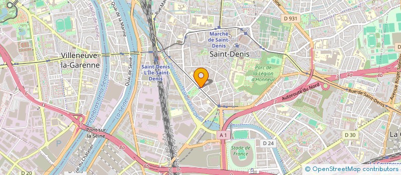 localisation de l'entreprise PREFERENCE ET CHOIX à SAINT-DENIS