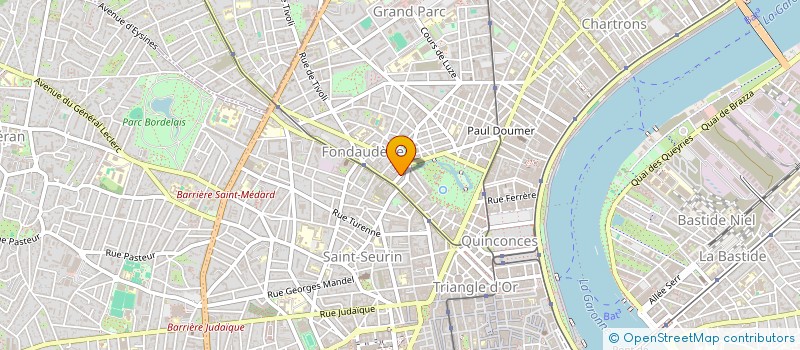 localisation de l'entreprise PREFERENCE IMMOBILIER  BORDEAUX