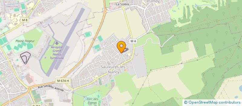 localisation de l'entreprise PREFERENCE MENUISERIE LORRAINE  SAULXURES-LES-NANCY