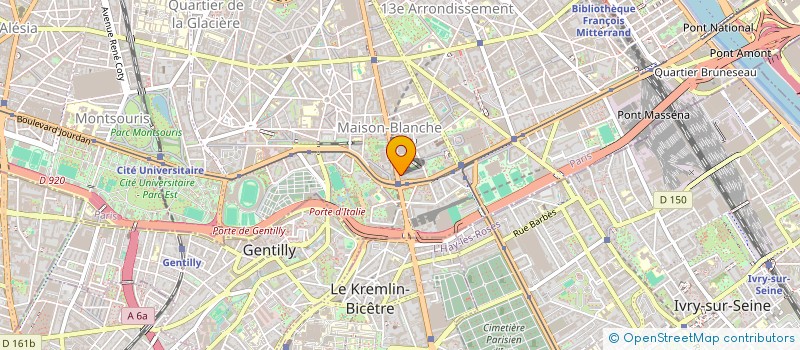 localisation de l'entreprise PREFERENCES MARKETING  PARIS